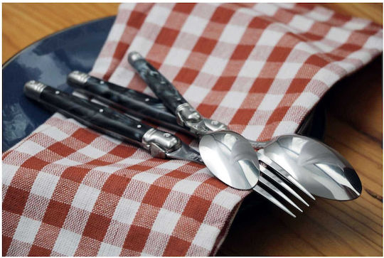 Andre Verdier Knife Set with Block from Stainless Steel 12cm 6pcs