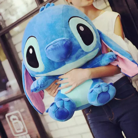 Jucărie de pluș Lilo & Stitch de Crăciun pentru 3+ ani Ani 65 cm.