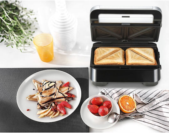 Braun Snack Maker 5 Сандвич тостер за 2 Сандвичи 800W Inox