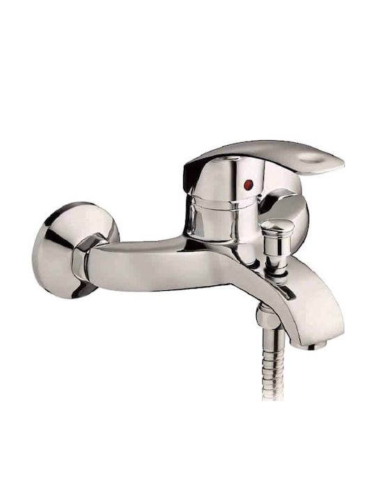 Mixing Bathtub Shower Faucet Silver
