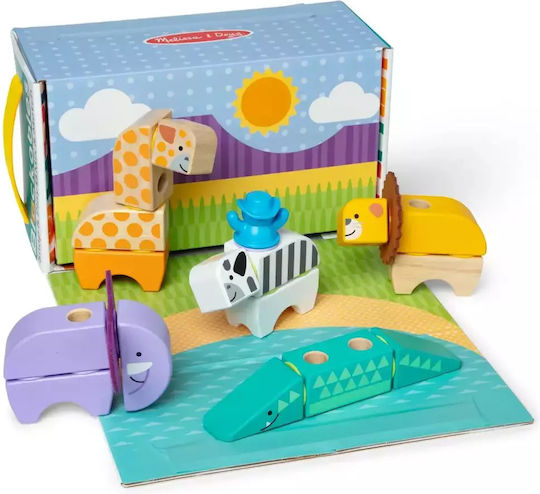 Melissa & Doug Παιχνίδι Κατασκευών Ξύλινo