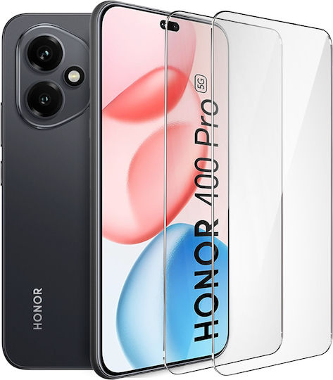 2 Броя Закалено Стъкло Honor 400 5G Erbord 9H Hard Glass Бързо