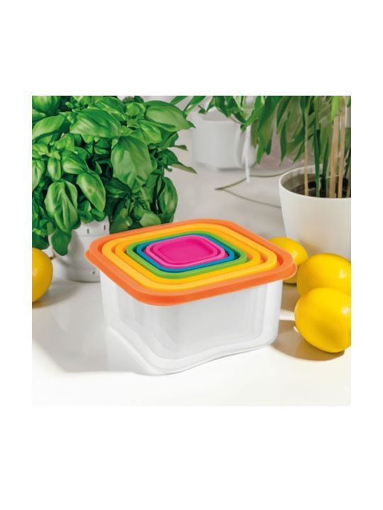 Smile Cutie pentru Mâncare Plastic Potrivit pentru Cuptor cu Microunde 7buc
