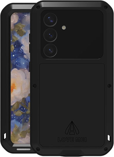 Love Mei Case Samsung Galaxy S25 Armored Black Glass