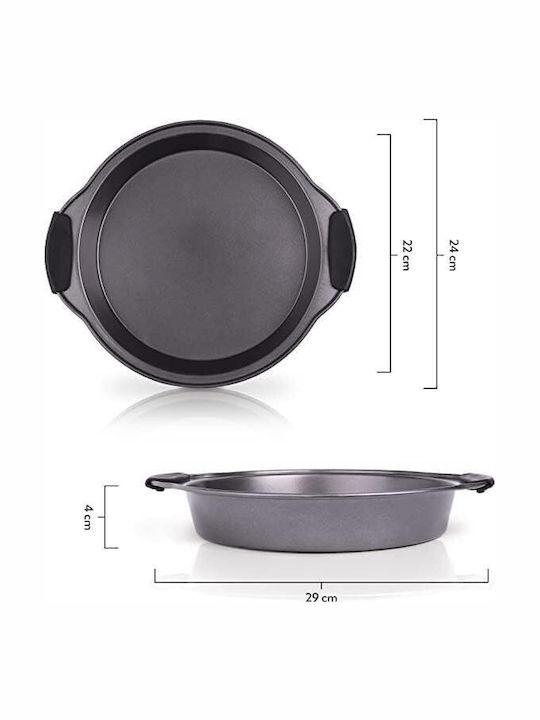 Formă de Patiserie pentru Tartă din Silicon 24x24buc 1buc