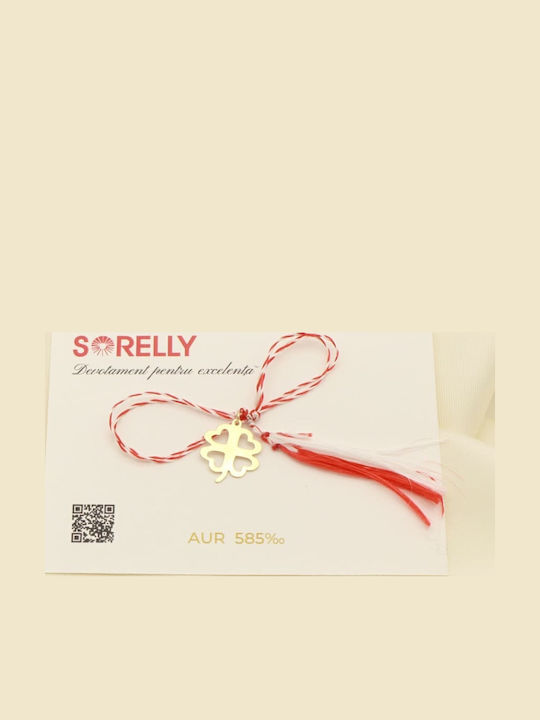 Sorelly Charm Гривна от Жълто Злато 14 Карата