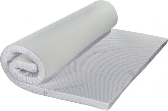 Green Future Ανώστρωμα Lavanda Therapy Υπέρδιπλο Foam με Αποσπώμενο Κάλυμμα 160x200x5εκ.