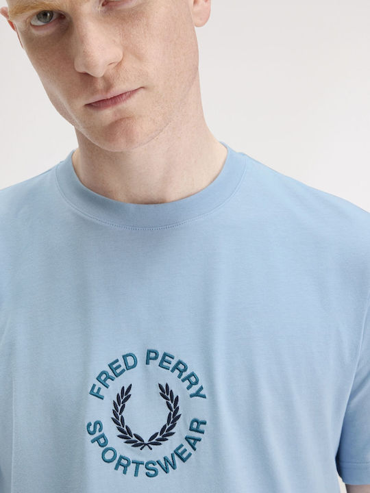 Αθλητικό T-shirt Γαλάζιο
