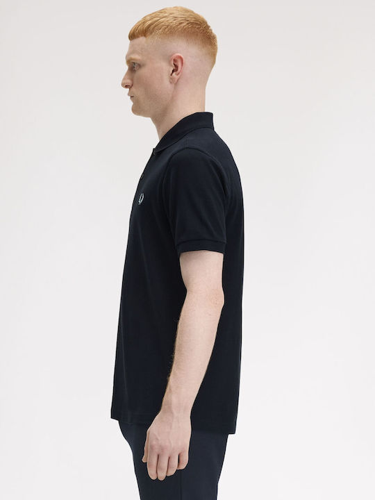 T-Shirt Navy, Mint Blue