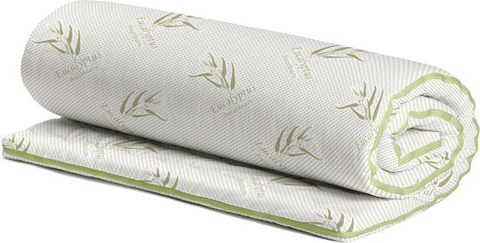 Ανώστρωμα Eucalyptus Comfort King Size Foam με Αποσπώμενο Κάλυμμα 180x190x5εκ.