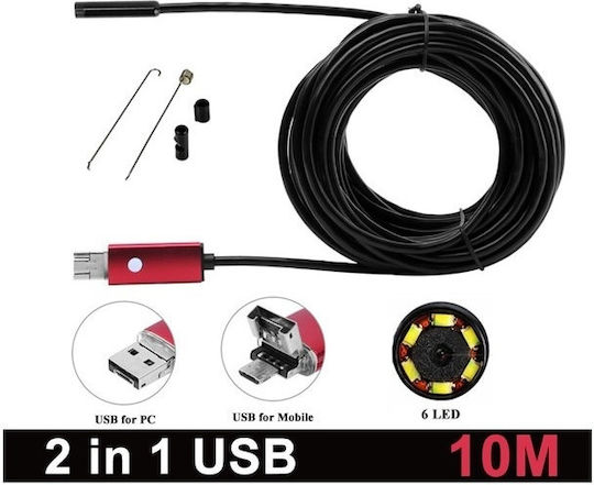Endoskopkamera mit Kabel 10m