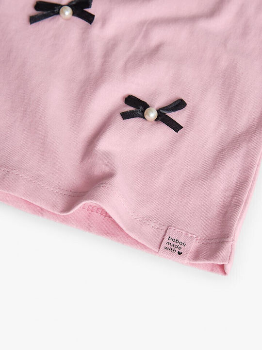 Kinderpullover Langarm Rosa