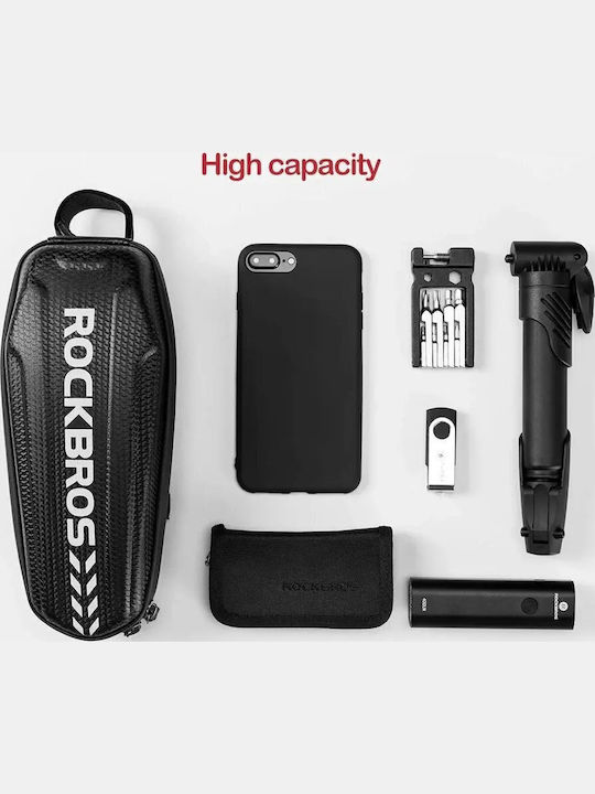 Rockbros B60 Waterproof Bicycle Bag For Frame - Black