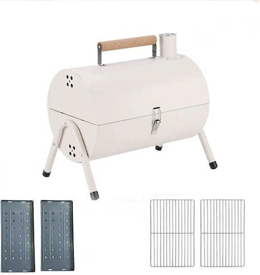 Portabilă Grătar cu Cărbuni 38cmx38cm