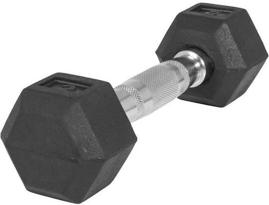 Optimum DB139-1 Βαράκι Εξάγωνο Λαστιχένιο 1 x 1kg