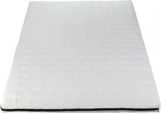 Green Future Matratzentopper Memory Einzel Memory-Schaum mit Abnehmbarem Bezug 90x200x5cm