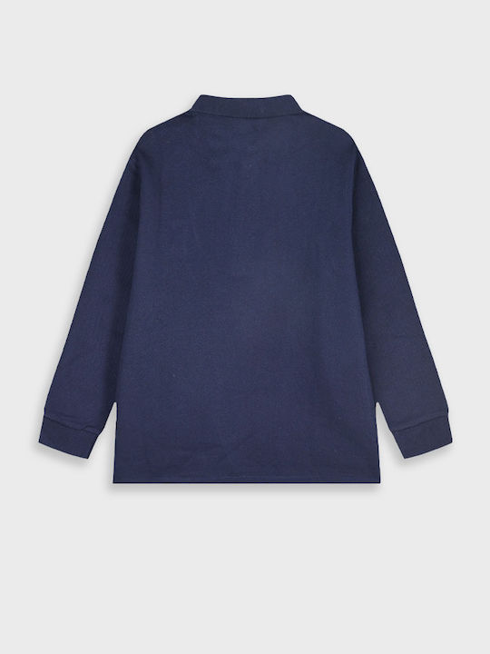 Παιδικό Polo Μακρυμάνικο Μπορντώ Polo Shirt