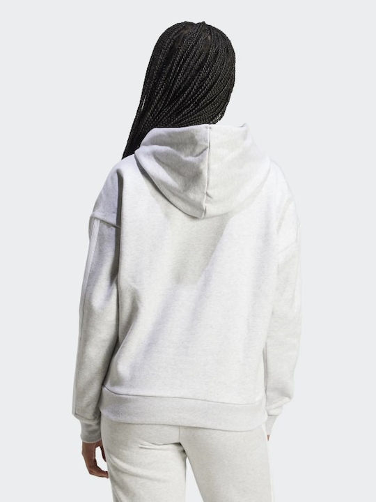 Performance Damen Sweatshirt Kapuzen Weiß
