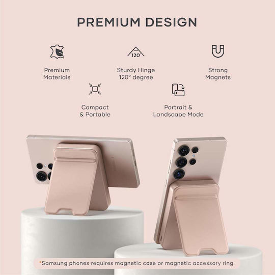 Satechi OntheGo Qi2 MagSafe Power Bank 10000mAh 15W Ροζ