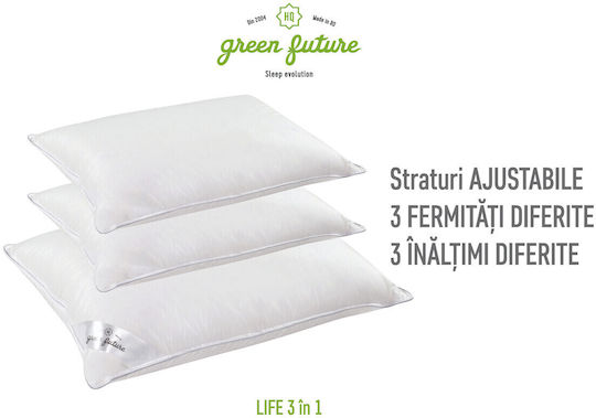 Green Future Life Kopfkissen Schlaf Memory-Schaum 50x70cm