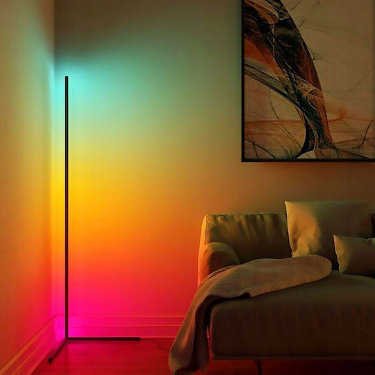 Masterled Lampa de podea LED Î140xL37cm. cu Lumină RGB 150lm Gri