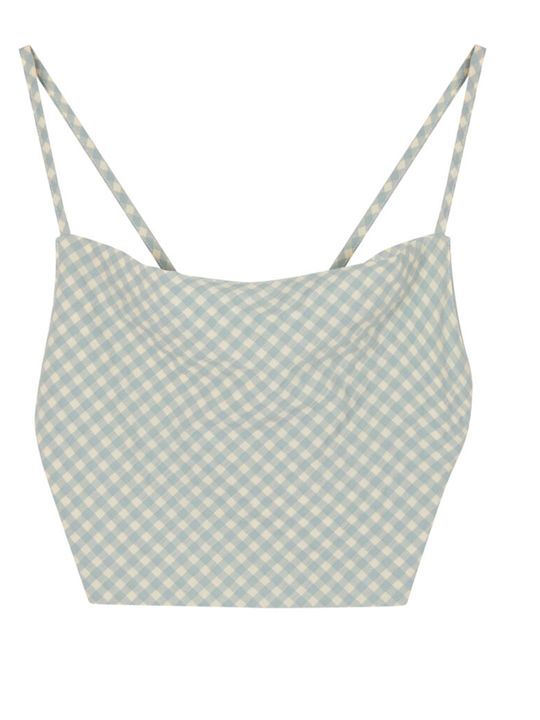 Γυναικείο Crop Top Γαλάζιο