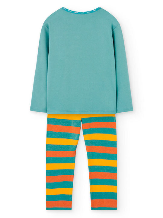 Boboli Kids' Pajamas Bay Leaf Mint Boboli Kids' Pajamas Bay Leaf Mint