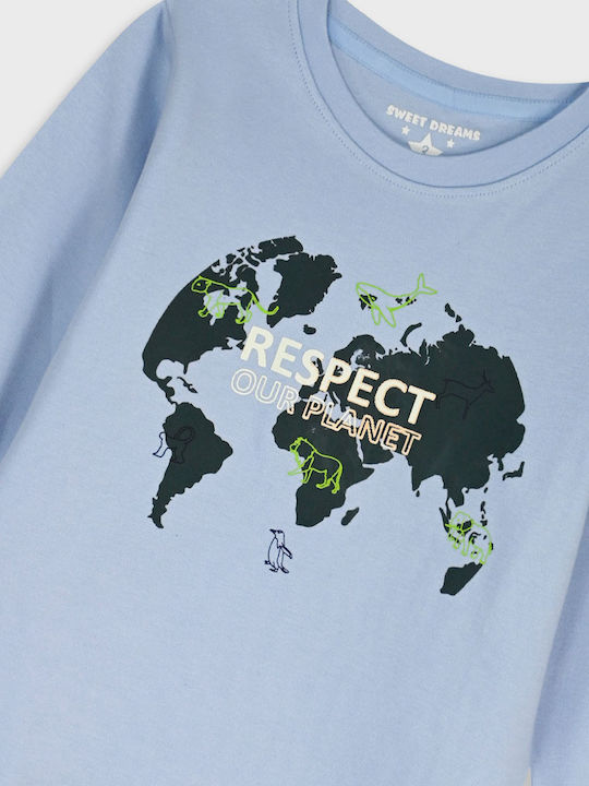 Energiers Kids' Pajamas Winter Multicolored Respect Our Planet