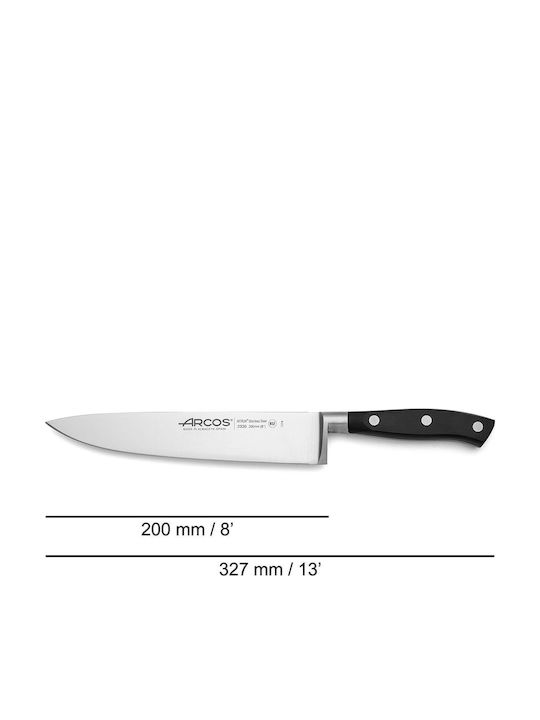 Arcos Riviera Messer Allgemeine Verwendung aus rostfreiem Stahl 20cm