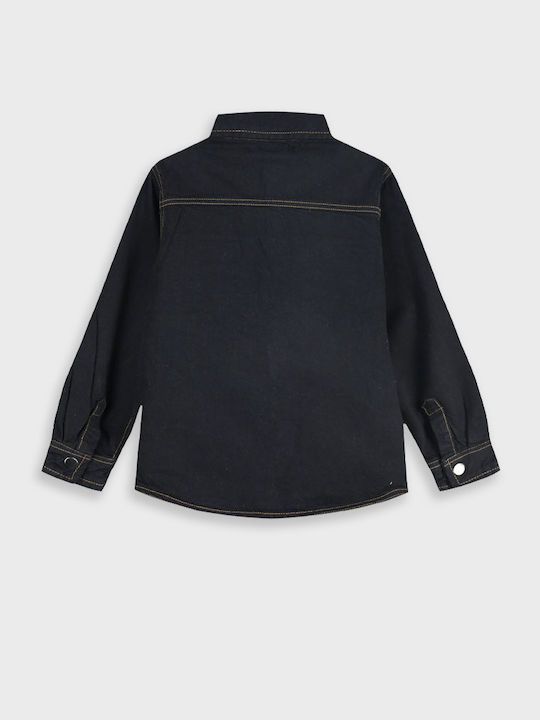 Kids Shirt Long Sleeve Black