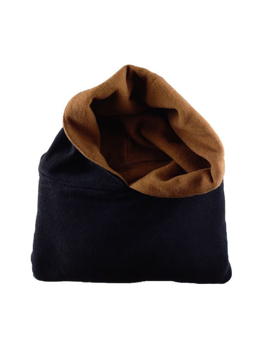 Pătură Polar Fleece Cu Mâneci 79x118cm Negru