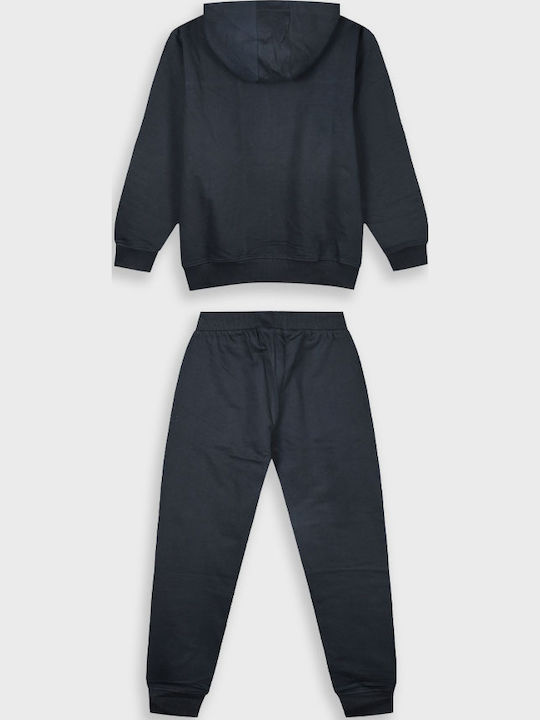 Kids Sweatpants Set Anthracite 2pcs
