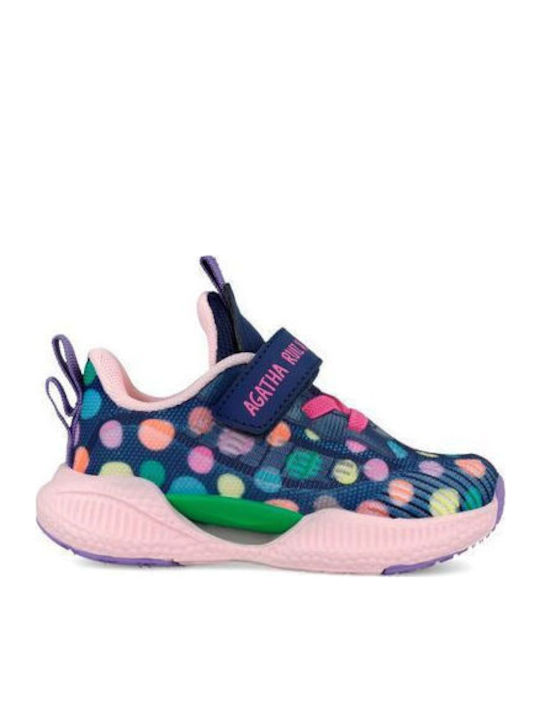 Kids Sneakers with Scratch Blue