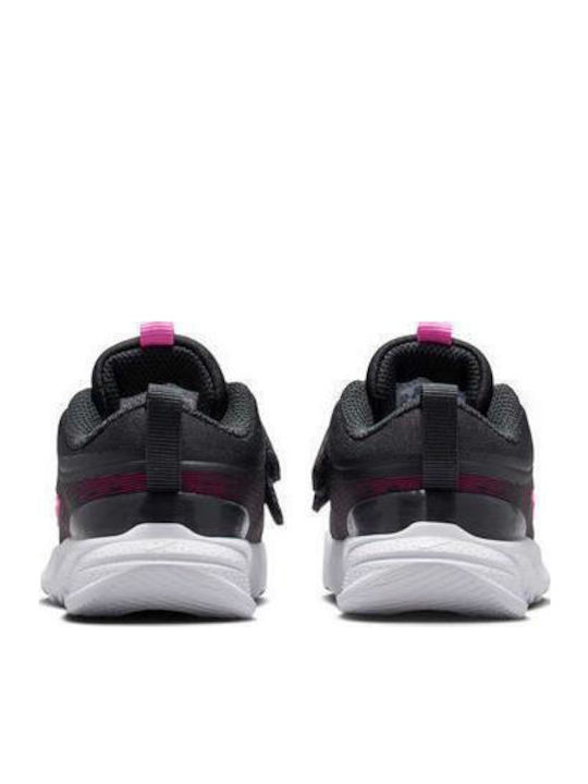 Star Runner 5 Παιδικά Sneakers με Σκρατς Μαύρα