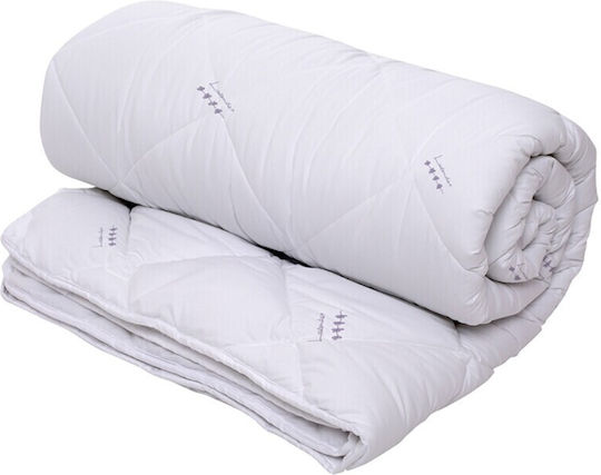 Alcam Duvet Double with Microfiber Filling 200x220cm Lavender Dusk 250 GSMGsm