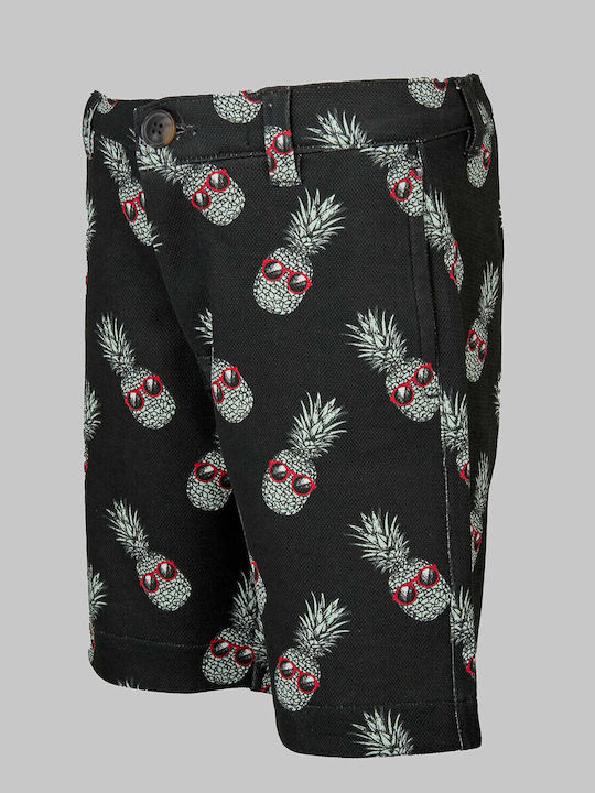 Kinder-Shorts/Bermudas Stoff Μαυρο