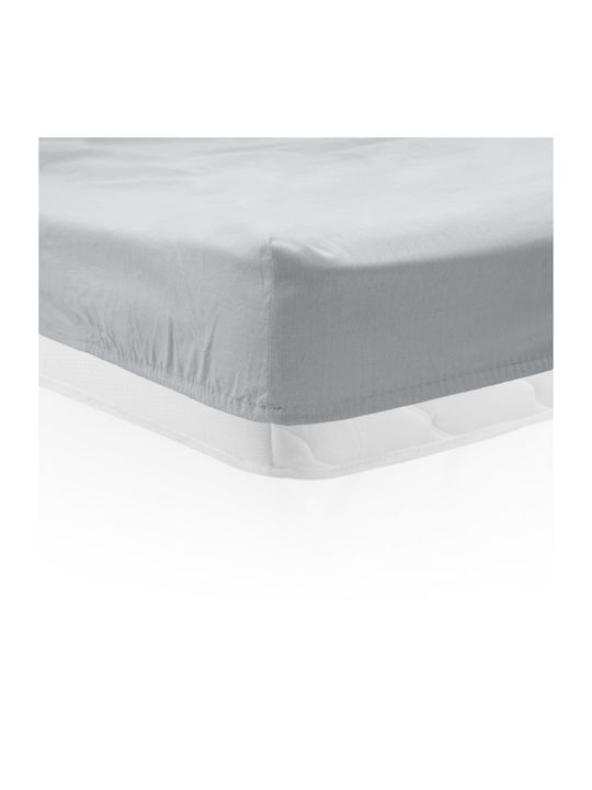 Heinner Bettlaken für Einzelbett 160x200cm. Gray