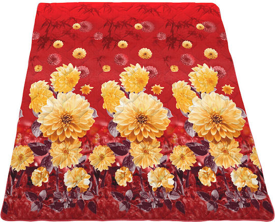 Alcam Armeria Coverlet Double Red 200x220cm