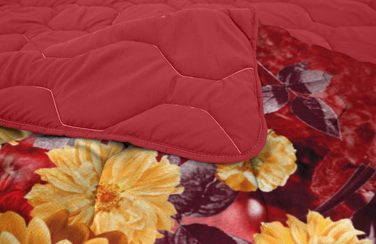 Alcam Armeria Coverlet Double Red 200x220cm