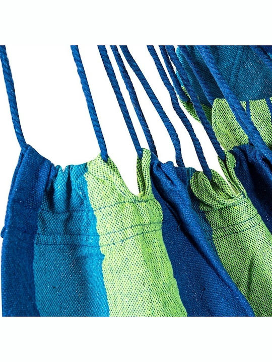 Scaun-Aiură material textil Albastru 100x120x180buc