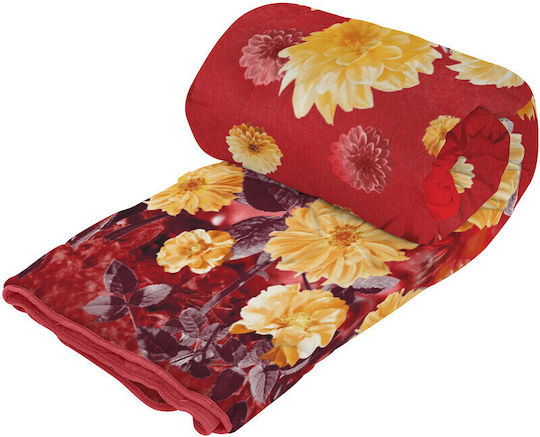 Alcam Armeria Coverlet Double Red 200x220cm