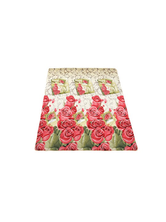 Alcam Red Rosa Покривало Двойно Червен 200x220см