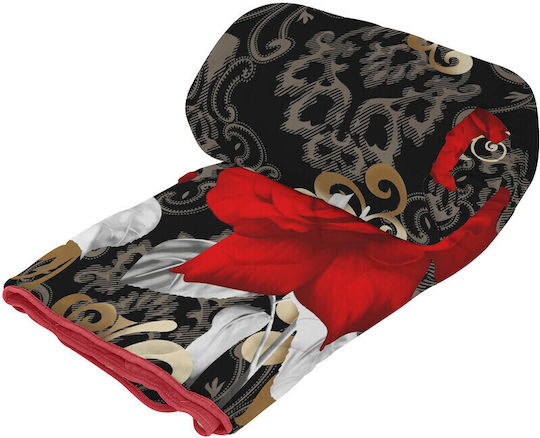 Alcam Retro Rose Tagesdecke Doppelbett Rosa 200x220cm