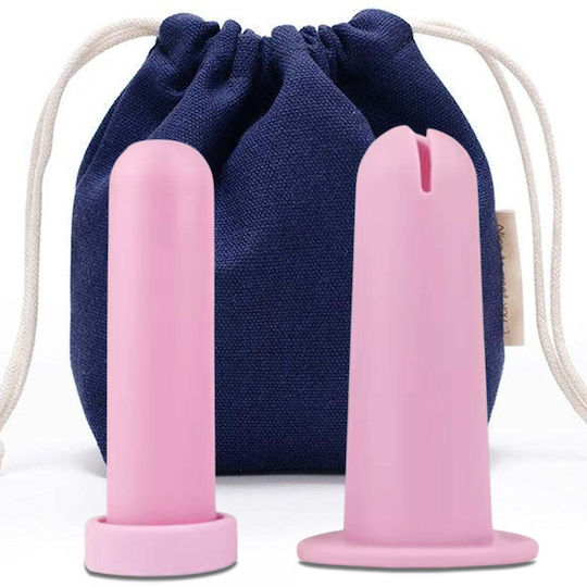 Aplicator Linovit Cupă Menstruală Silicon Medical Reutilizabilă Ușor de Folosit Compatibil Lubrifiant Design Compact Igienic Roz
