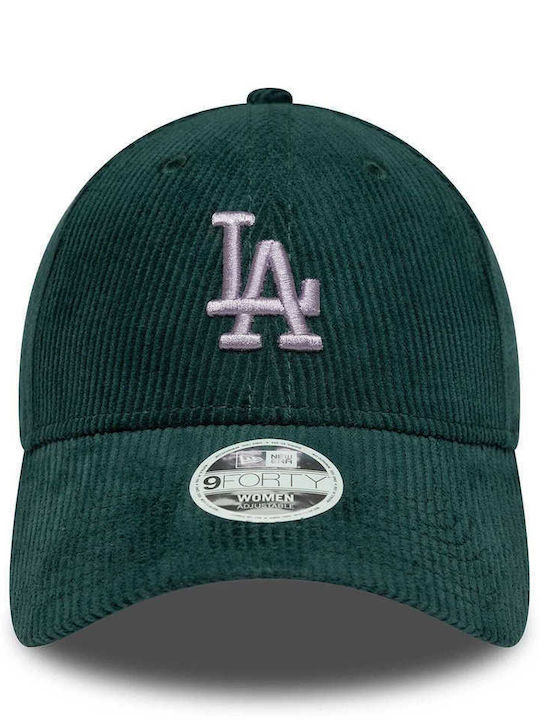 Γυναικείο La Dodgers Womens Mlb Cord Dark Green 9forty Adjustable Cap