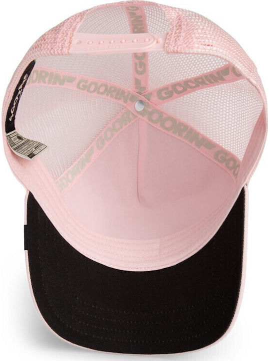 Καπέλο Jockey Panther Trucker Πάνθηρας Ροζ Goorin Bros