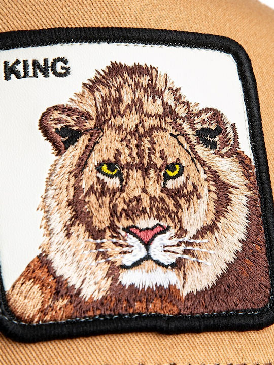 Jockey Hat King Trucker Lion Brown Goorin Bros
