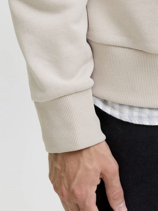 Sweatshirt mit Kapuze Ecru