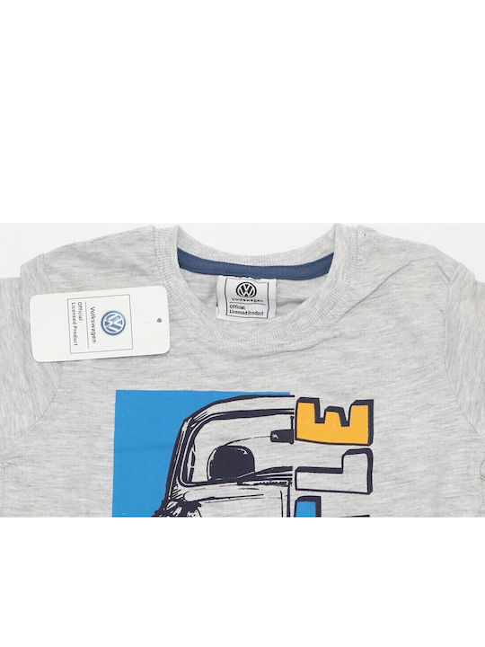 Kinderhemd Langarm grey Volkswagen