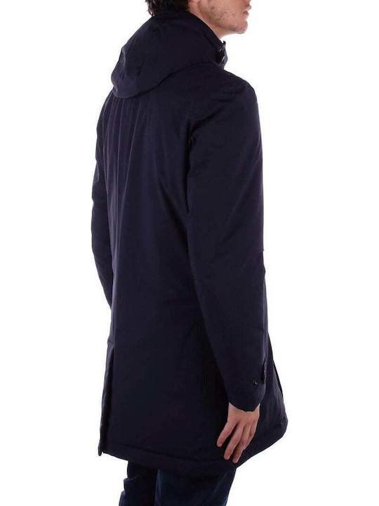 Winter Jacket Parka Waterproof and Windproof Blue